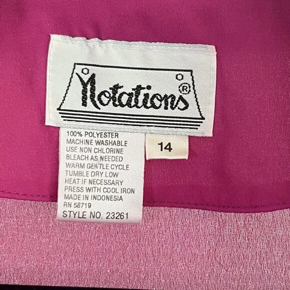 Vintage Notations 80s Blouse - Picture 3 of 7